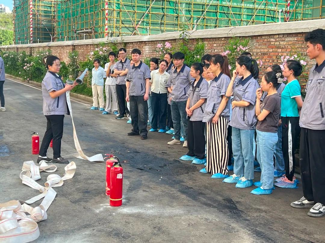 筑牢安全防线，富尔特开展员工消防安全实战演练